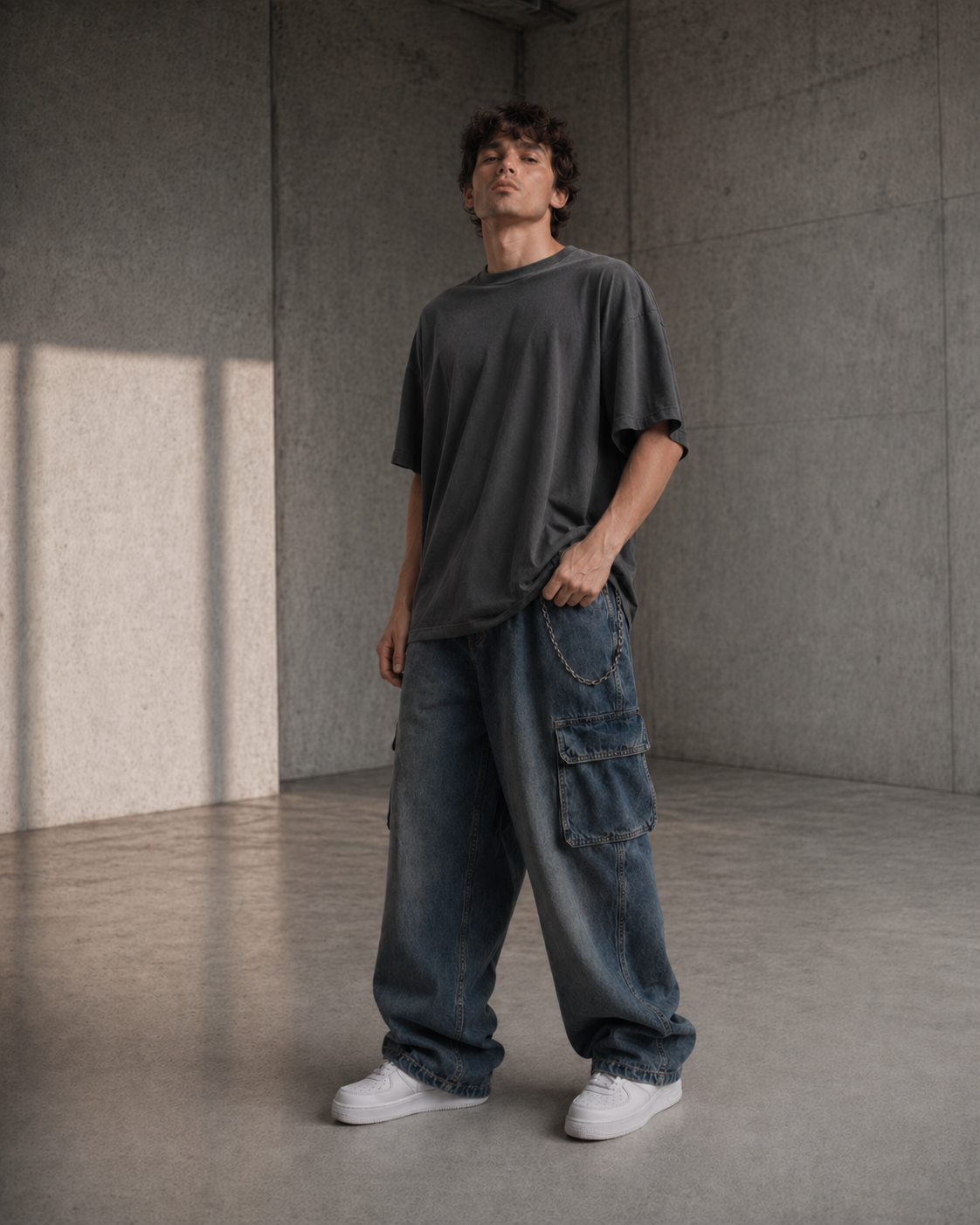 Oversize T-shirt Füme