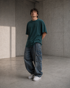 Oversize T-shirt Yeşil