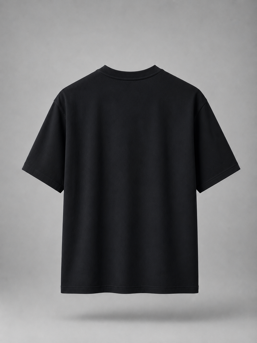 Regular Fit T-shirt Siyah