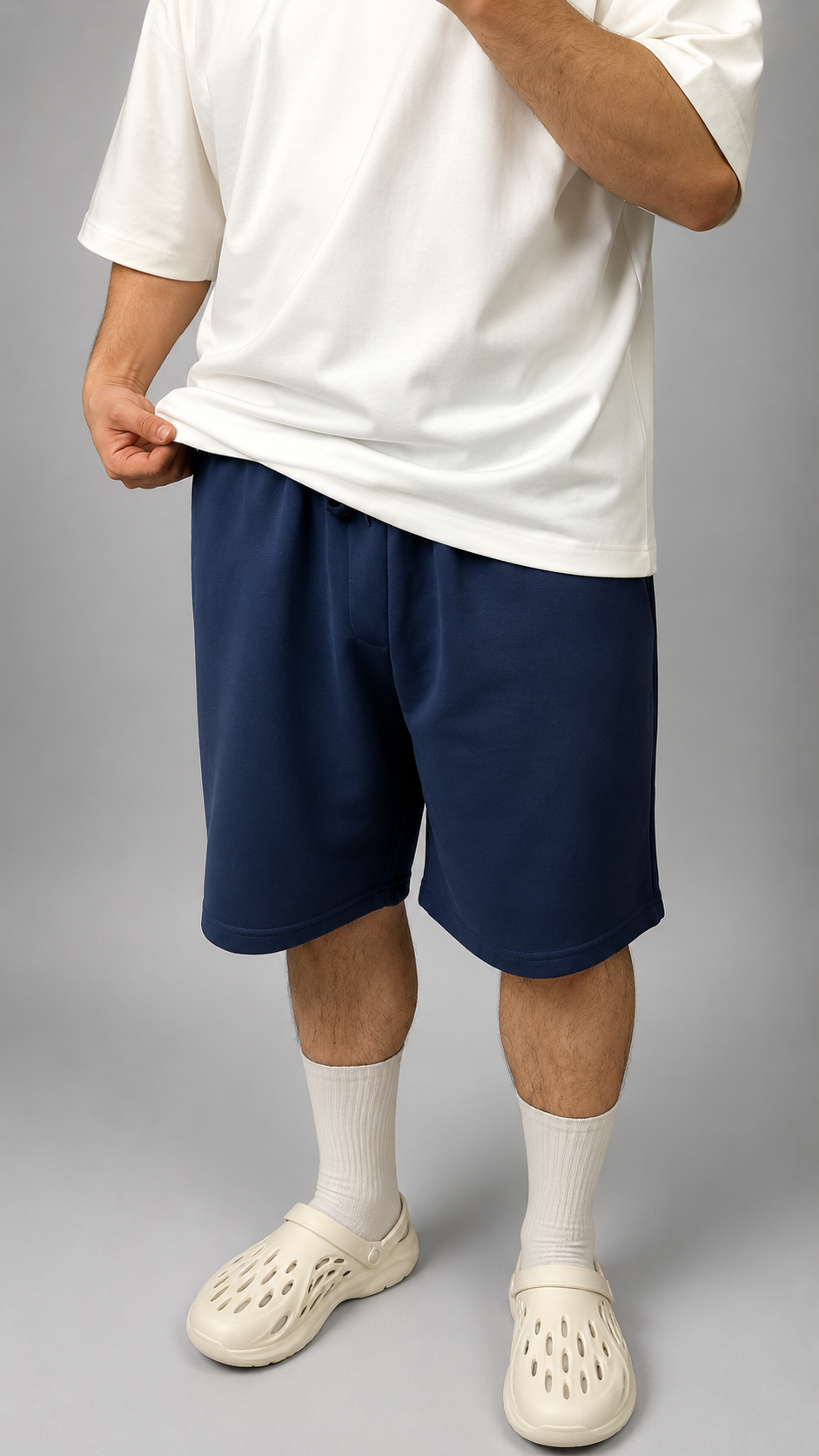 Baggy Şort Lacivert