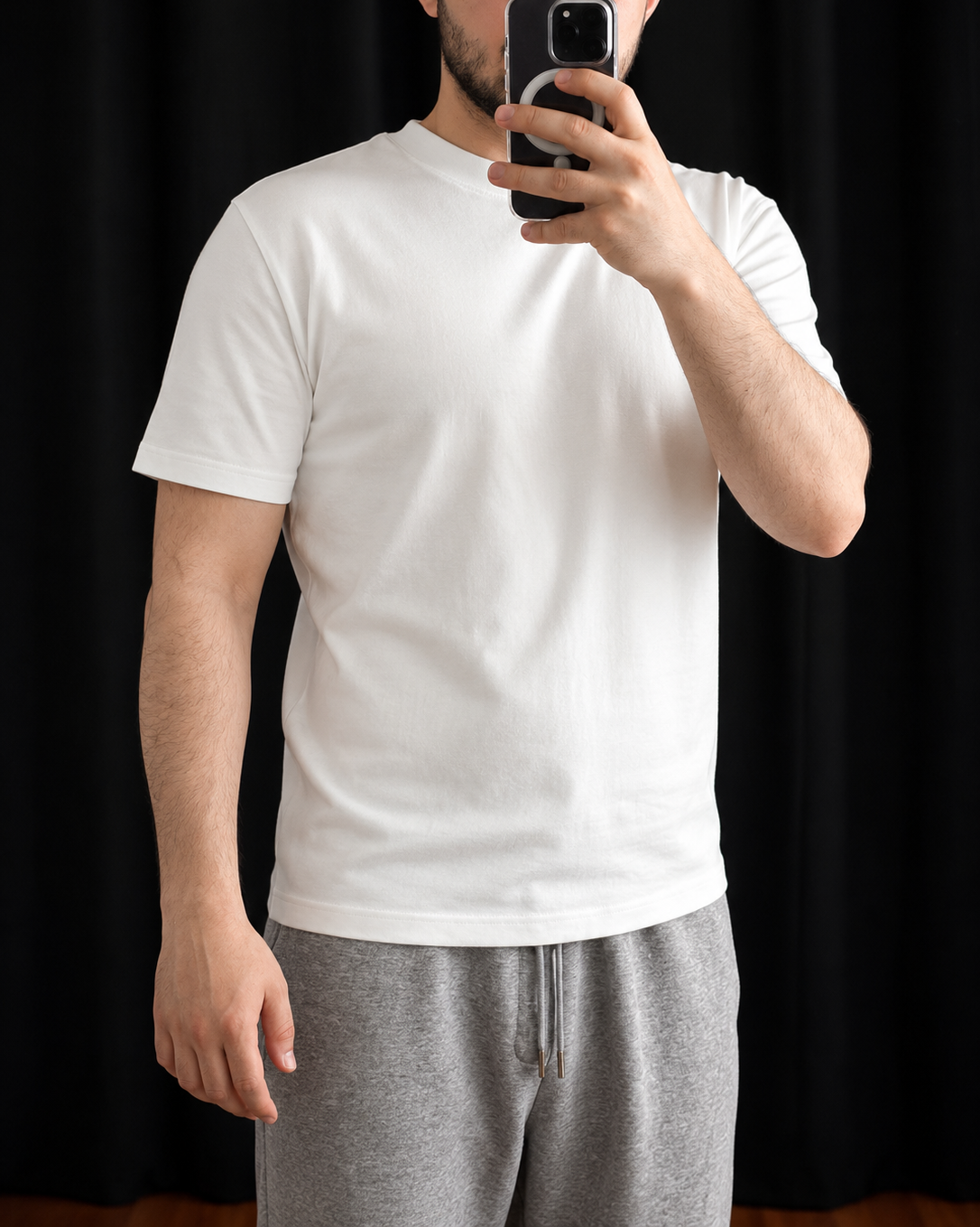 Regular Fit T-shirt Beyaz