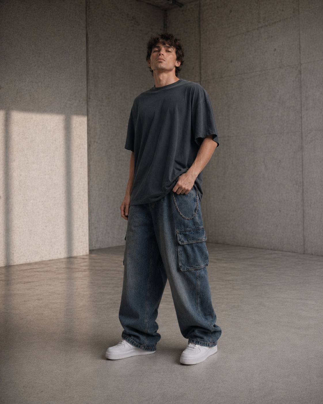 Oversize T-shirt Füme