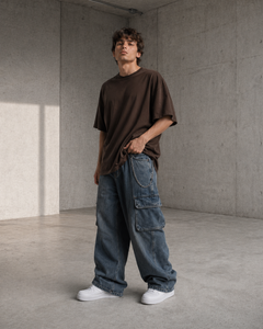 Oversize T-shirt Kahve