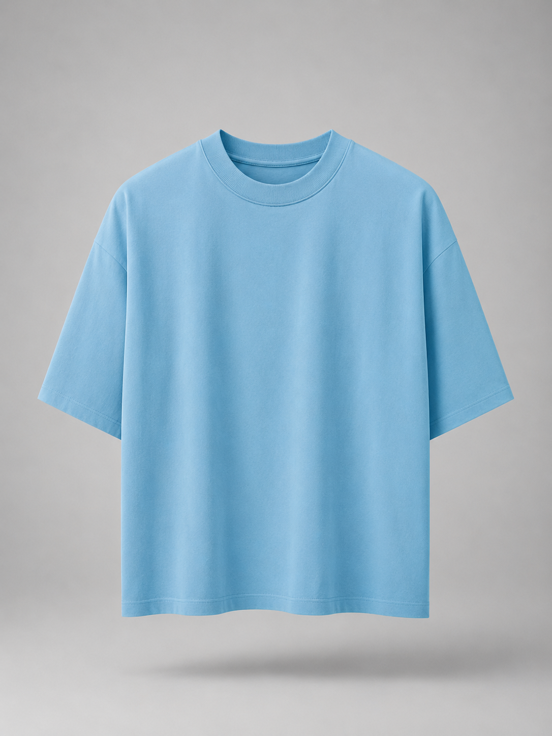 Oversize Basic T-shirt Bebe Mavi