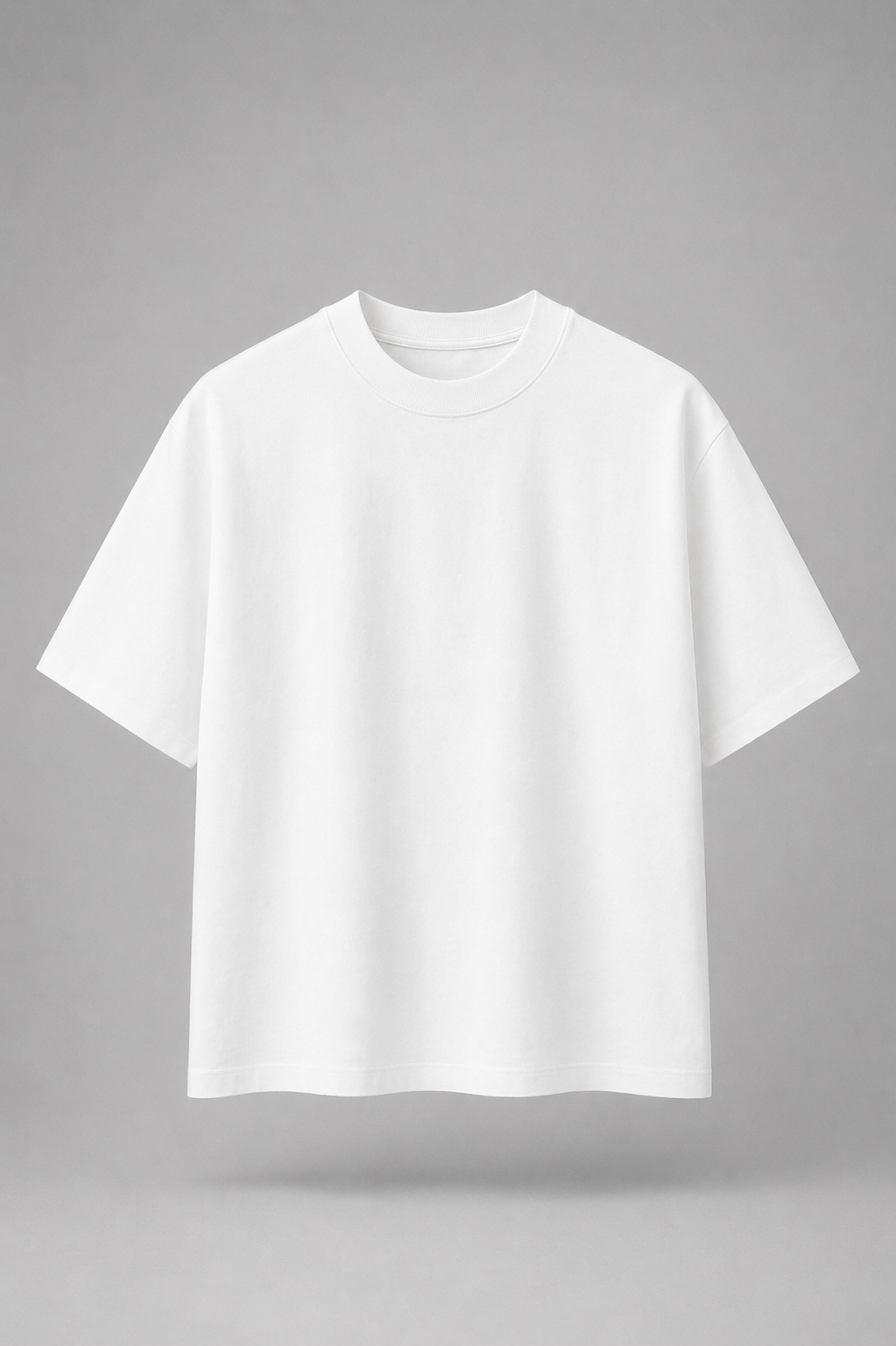 Oversize Basic T-shirt Beyaz