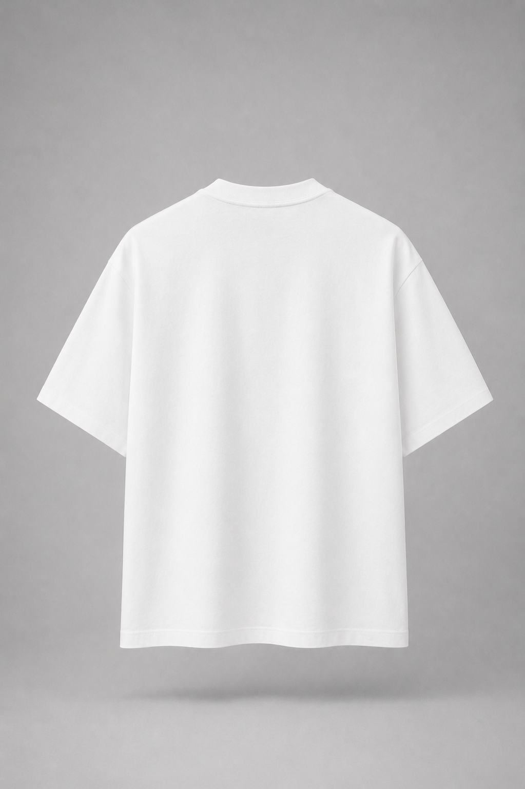 Oversize Basic T-shirt Beyaz