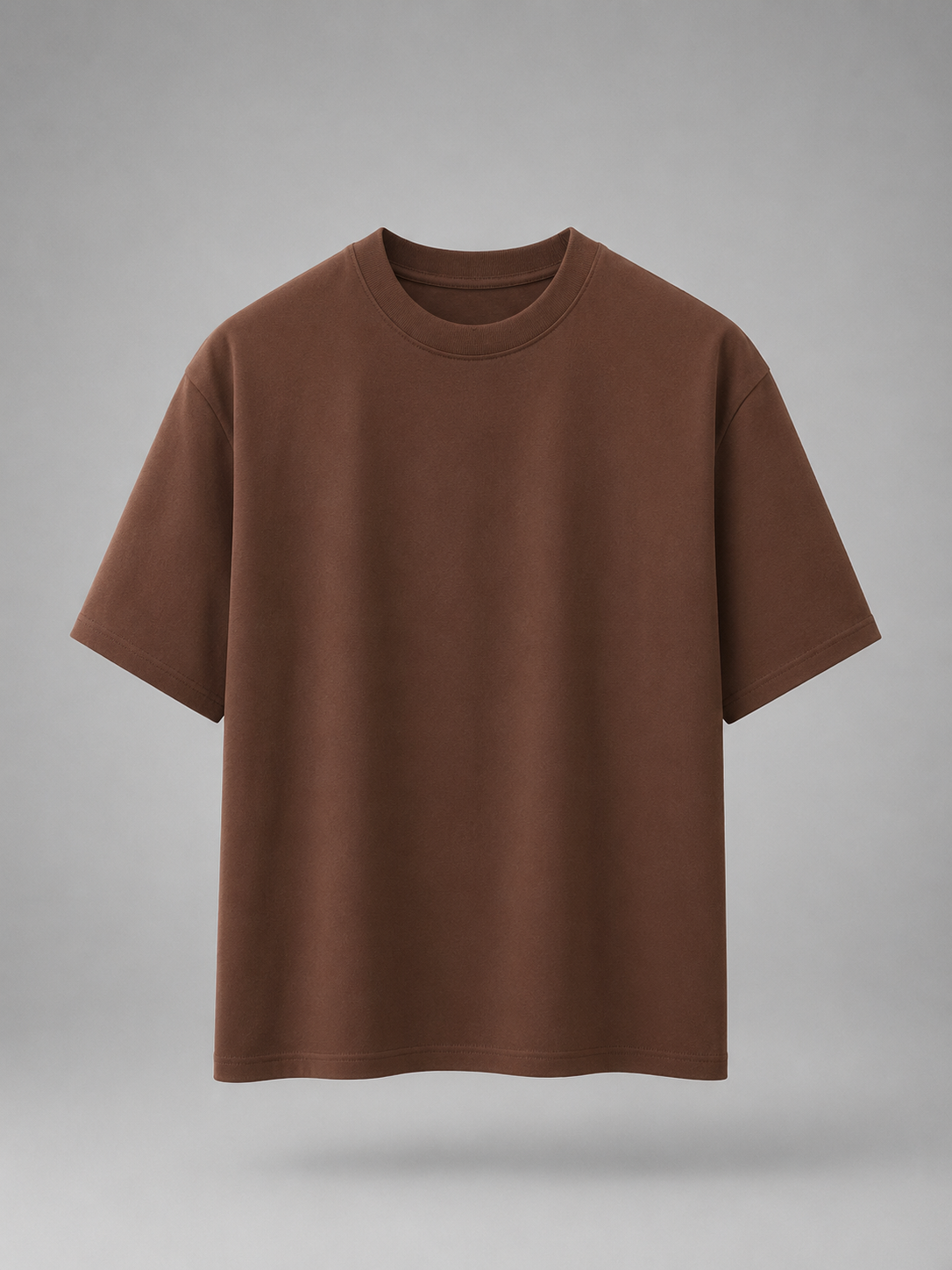 Regular Fit T-shirt Kahve