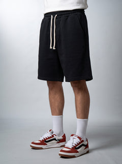 Diagonal Baggy Şort
