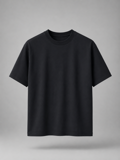 Regular Fit T-shirt Siyah