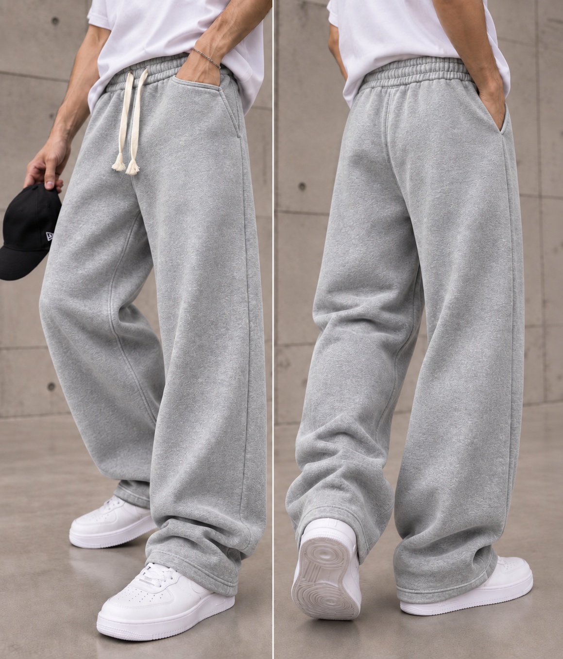Baggy Jogger Pantolon Gri