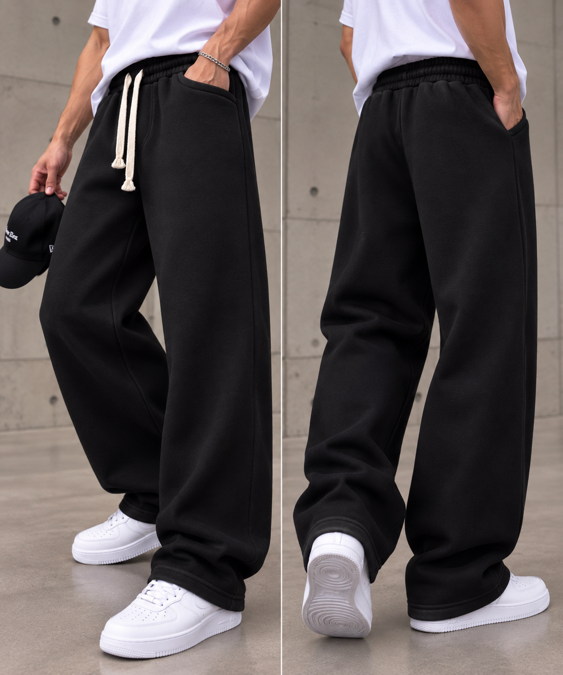 Baggy Jogger Pantolon Siyah